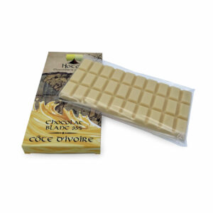 Chocolaterie du Drakkar - Chocolat blanc 35% Côte d'ivoire tablette blanche