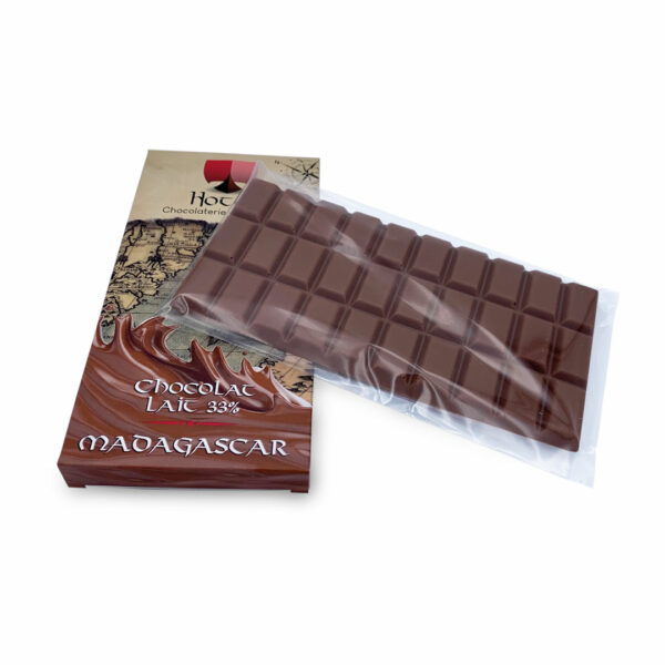 Chocolaterie du Drakkar - Chocolat lait 33% - Madagascar