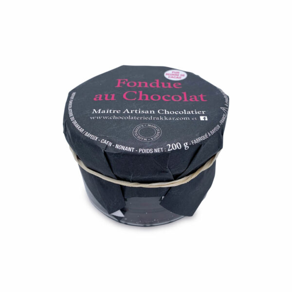 Chocolaterie du Drakkar - Fondue au chocolat noir