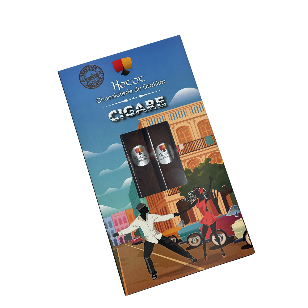 Cigare en chocolat, fabrication artisanale